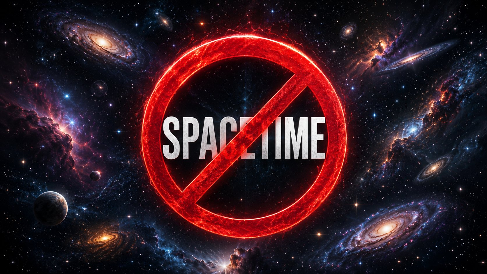 Spacetime Is Not a Thing: A Case for Infinite Space, Universal Time, and Tired Light